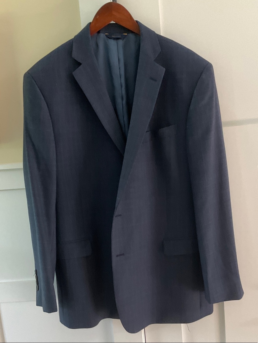 Brooks Brothers Dark Navy Single-Breasted Sport Coat